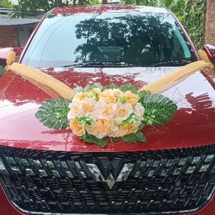 Dekorasi mobil pengantin || Hiasan mobil pengantin || buket bunga || Hiasan mewah mobil pengantin ||
