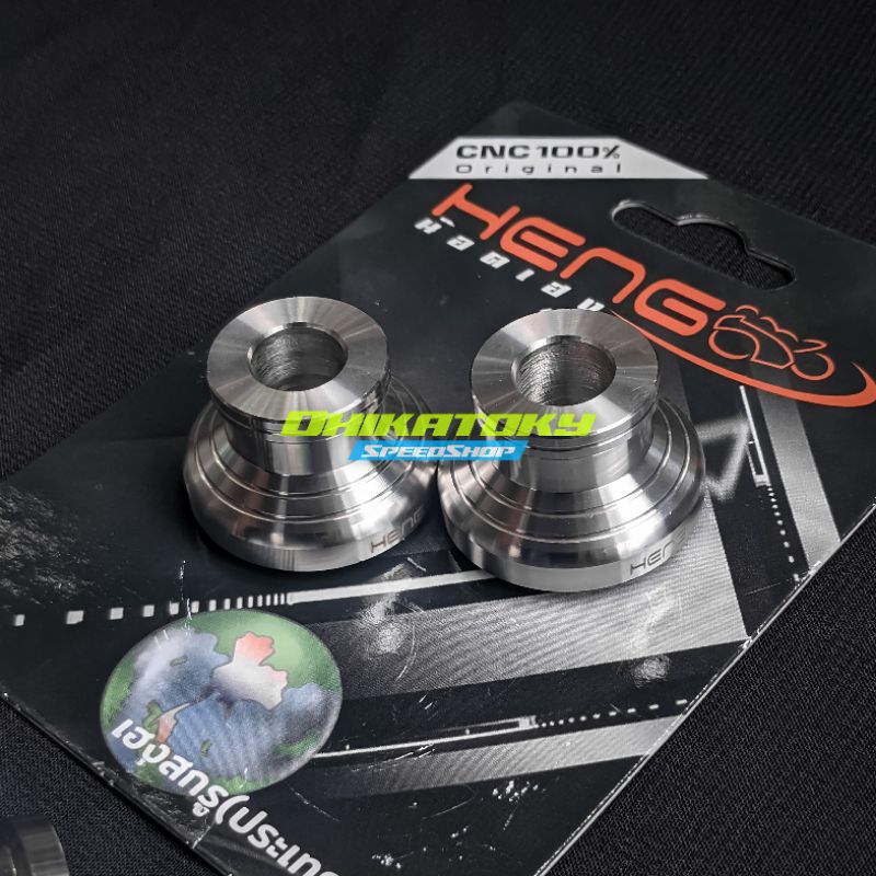 Boshing As Roda Depan Wave Kharisma, Supra X 125 | Stainless Original HENG Thailand