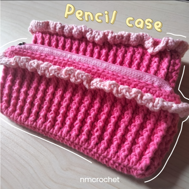 

NM Crochet - Pencil case rajut handmade lucu