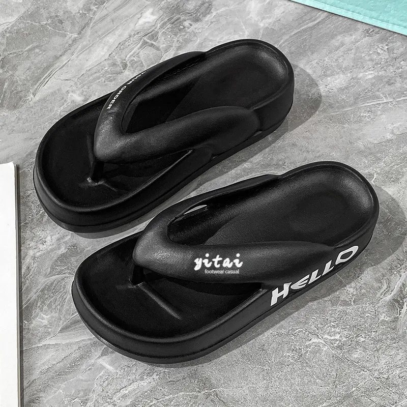 Promo  Yitai Sandal Jelly Jepit Wanita Soft Slippers Antislip Elastic Empuk Eva Sandal Rumah