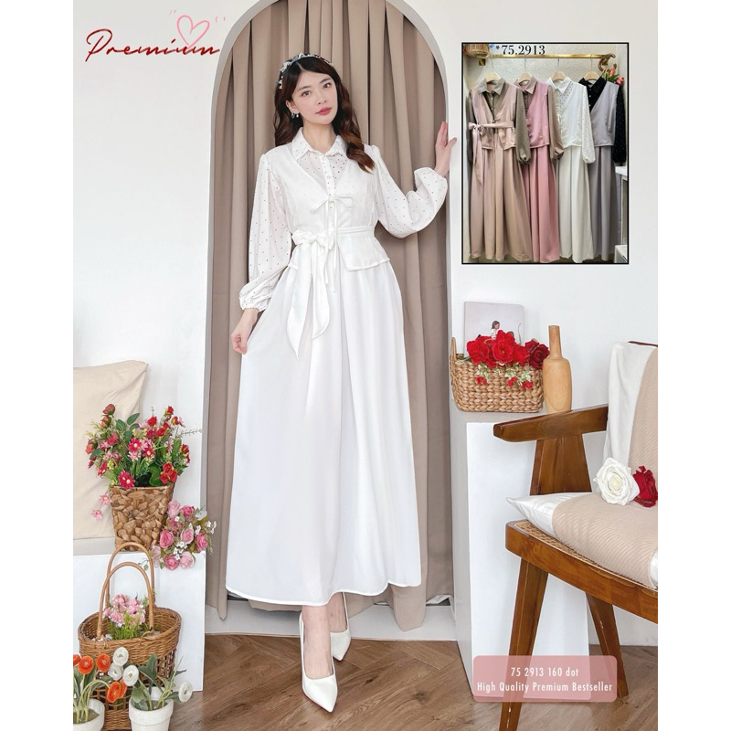 Gamis Korean Style by Yuna Fashion