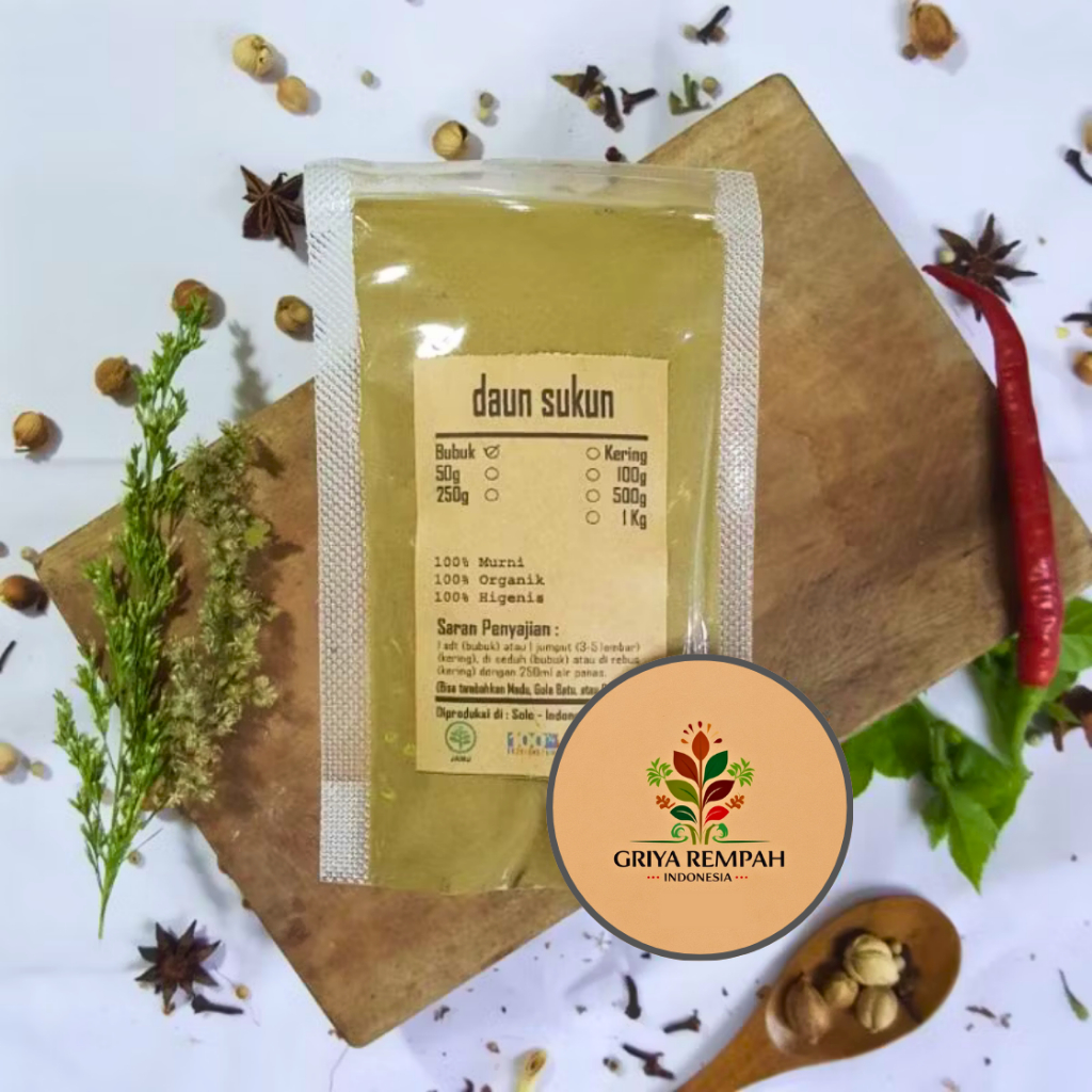 

DAUN SUKUN BUBUK 1 KG Rempah Herbal Simplisia Alami untuk Kesehatan Jantung & Penurun Kolesterol Ramuan Kering Jamu Tradisional Artocarpus altilis