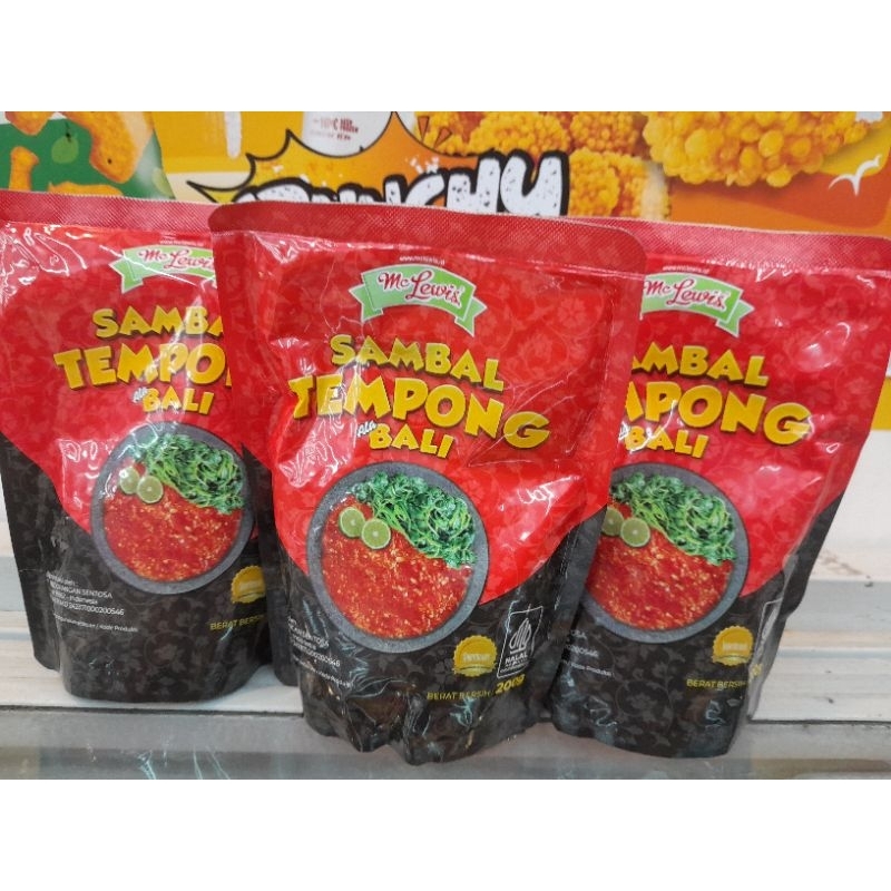 

MC LEWIS sambal tempong ala bali 200g