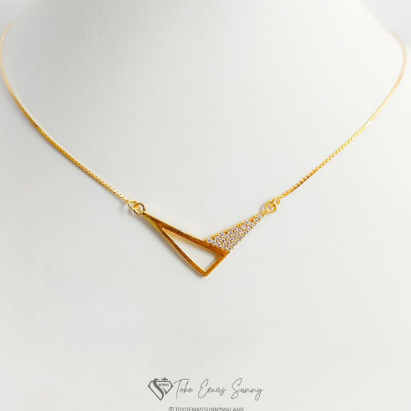 KALUNG ITALY SEGITIGA PERAK 925%