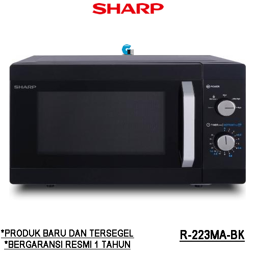 Sharp 23 Liter Stylish Designed Microwave Oven R-223MA-BK