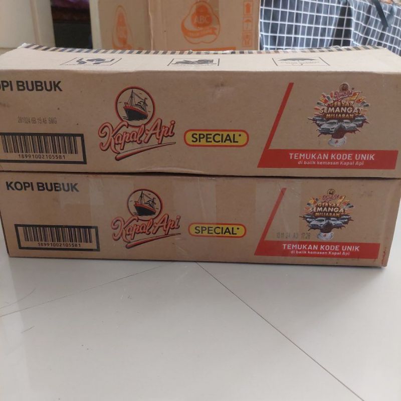 

KOPI BUBUK - KAPAL API/LUWAK WHITE COFFEE