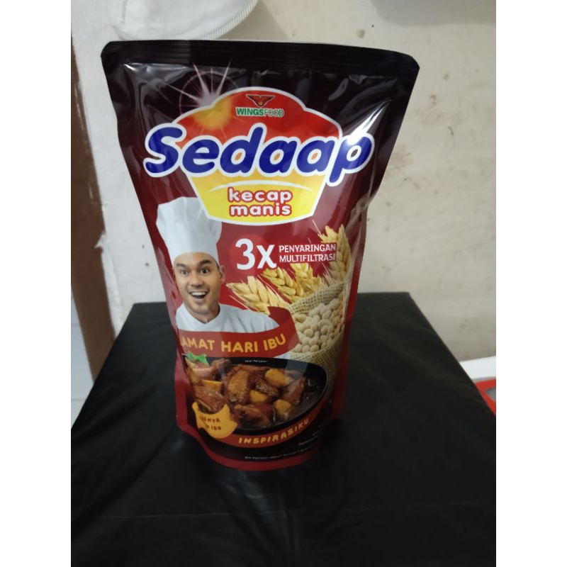 

Kecap Sedaap kemasan 700g × 12pcs (1Dus)