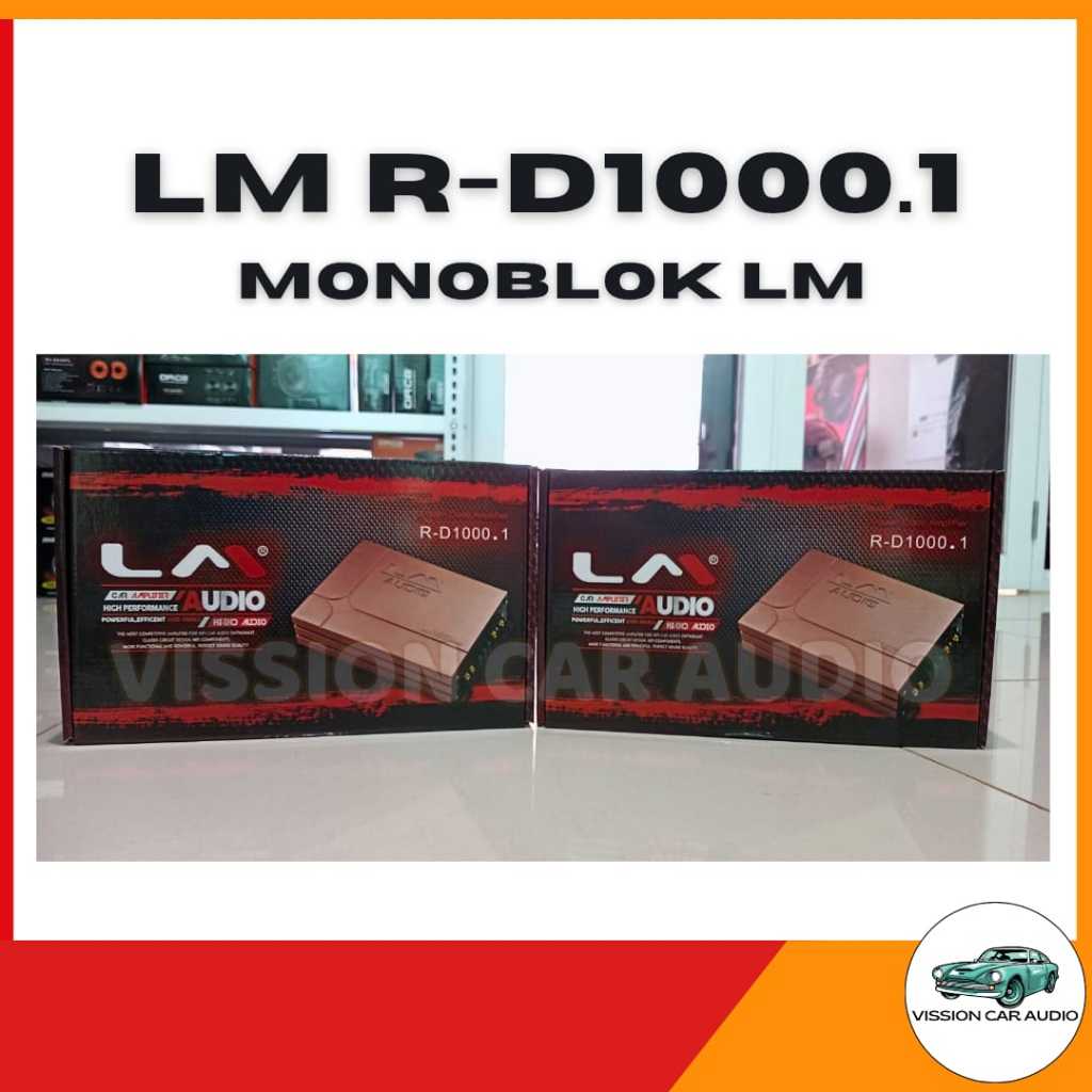 Power Monoblok LM Audio R-D1000.1