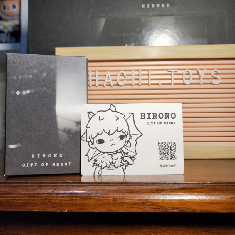 POP MART HIRONO City of Mercy Black Box - Fallen Angel [READY STOCK]