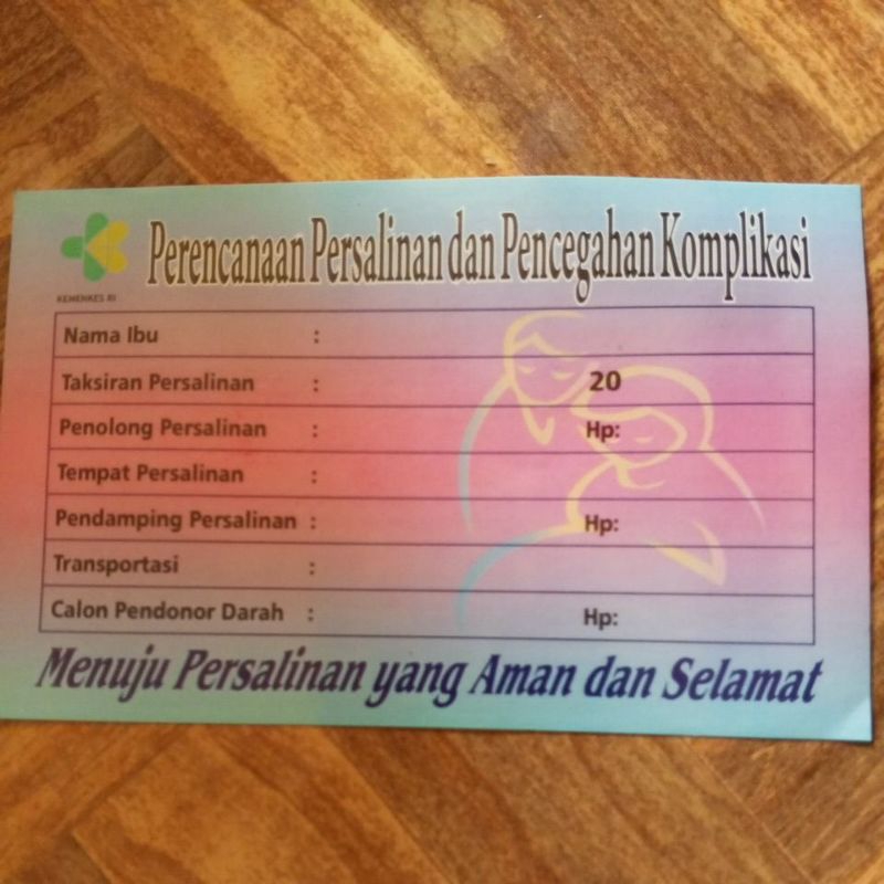 

stiker buku KIA 1 pcs