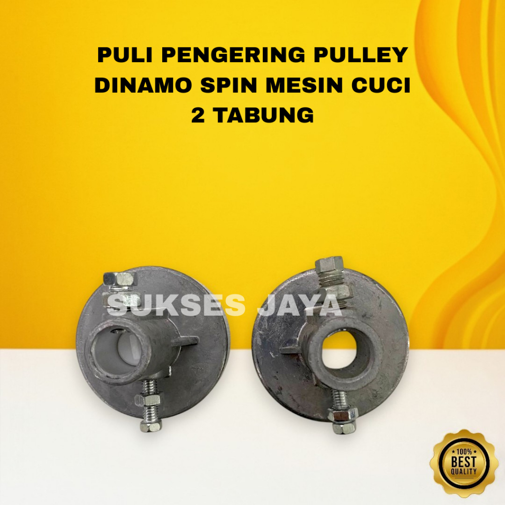 PULI PENGERING PULLEY DINAMO SPIN MESIN CUCI 2 TABUNG