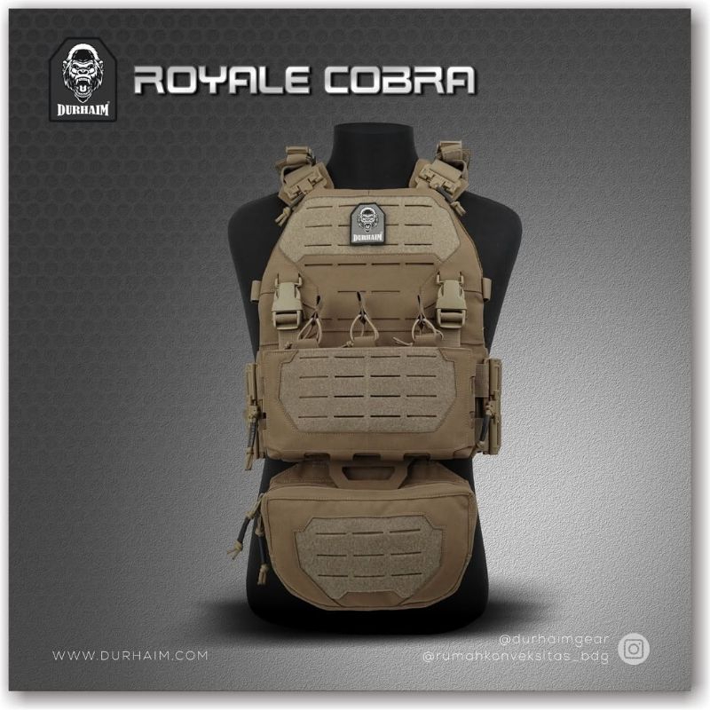 BODY VEST DURHAIM ROYALE COBRA