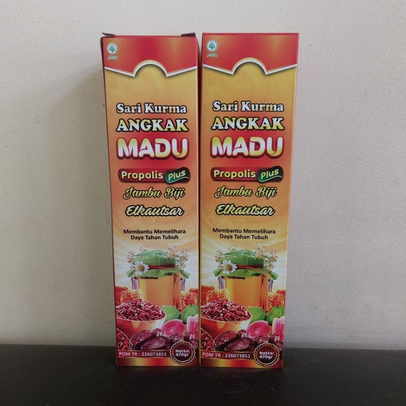 

Sari Kurma Angkak Madu Plus Propolis El Kautsar 470gr