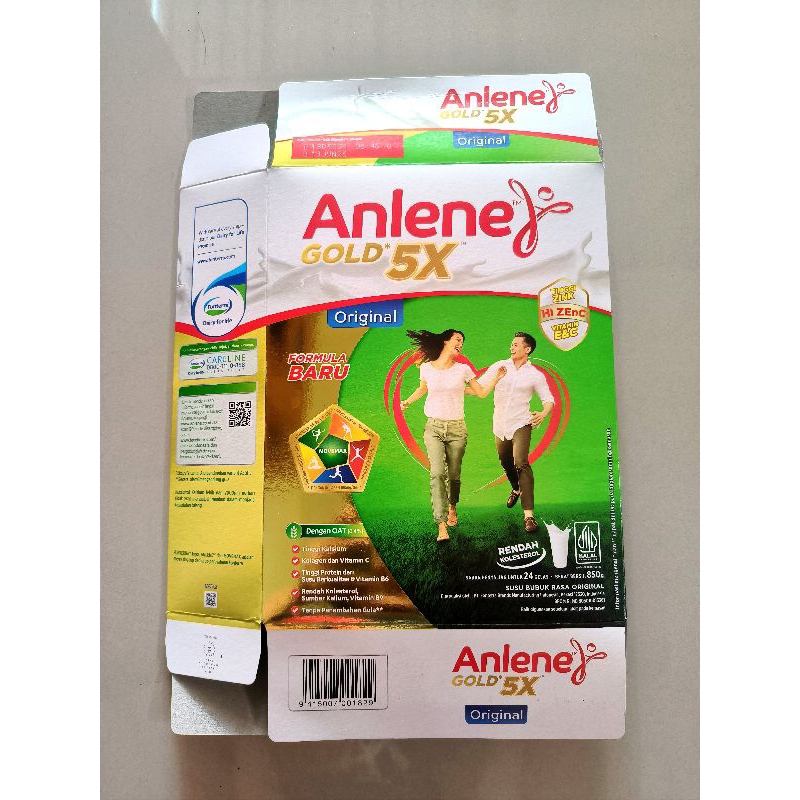 

Kardus Susu Bekas Anlene Gold 850gram