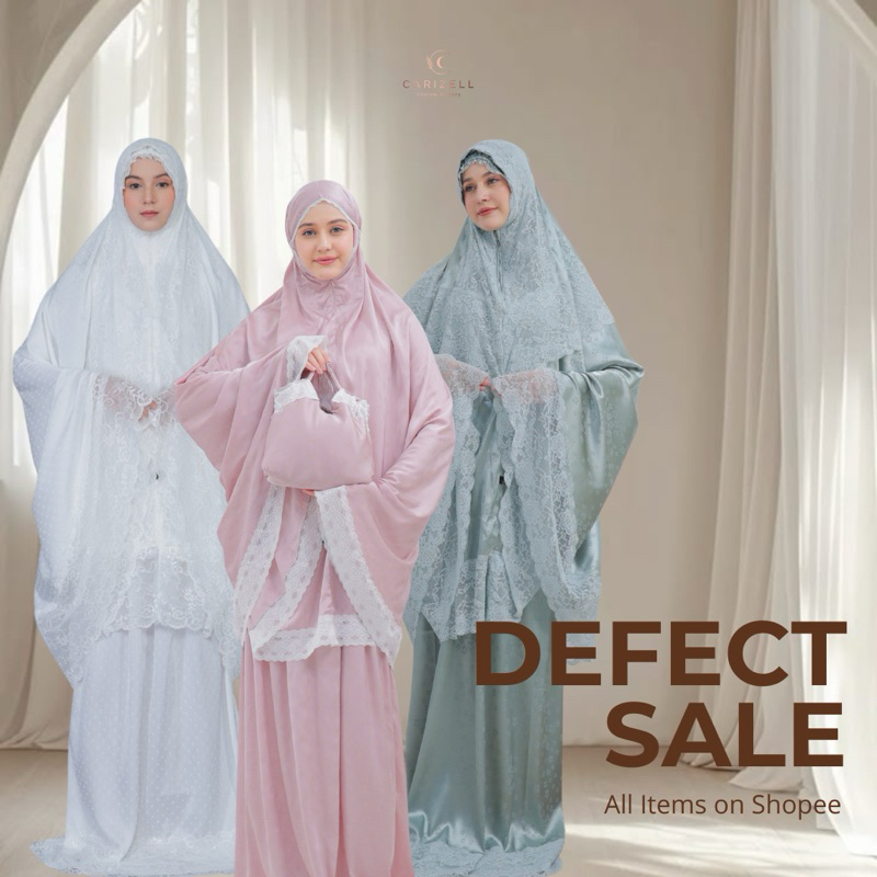 (Defect Sale) - Mukena By Carizell