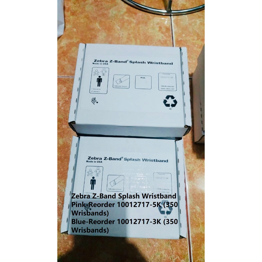 ZEBRA Wristband Cartridge - Gelang Pasien (1 Catridge)