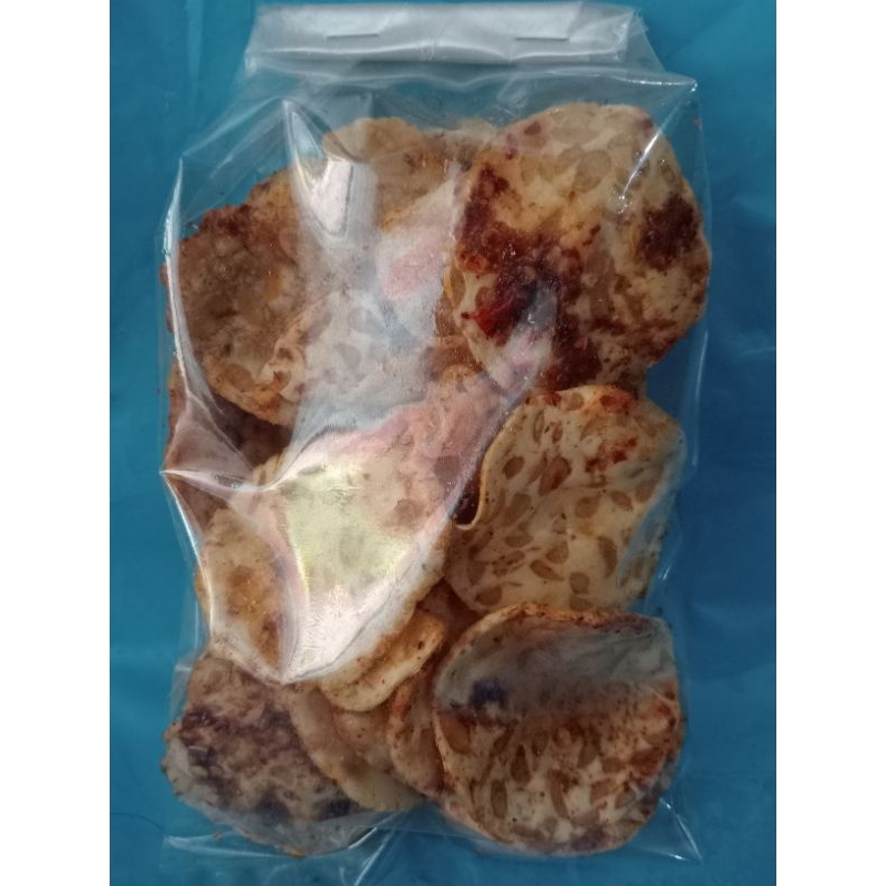

keripik tempe pedas/ tempe sagu pedas