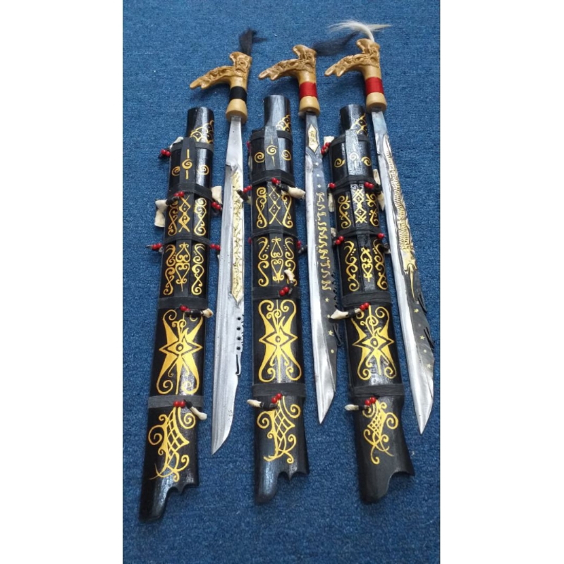 MANDAU 60cm ASLI KHAS DAYAK KALIMANTAN