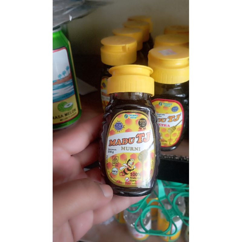 

madu Tj 100% Asli Alami berat 150gram