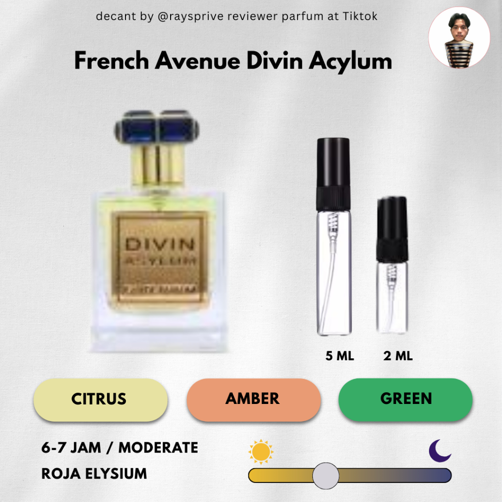 Decant Parfum Frech Avenue Divin Acylum