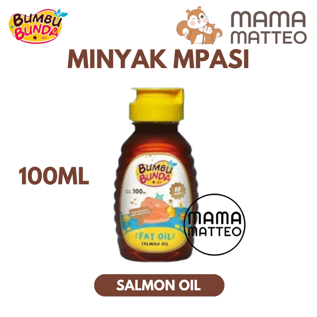 

BUMBU BUNDA BY ELIA Fat Oil 100ml / Minyak Lemak MPASI / Sapi Beef Salmon Ayam Chicken / BANDUNG