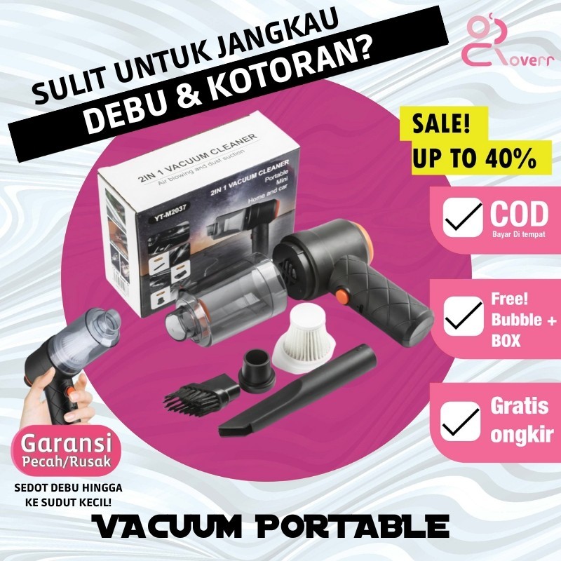 Vacuum Vacum Vakuum Vakum Jet Cleaner Wireless Portable Mini 2in1 Alat Sedot Hisap Penyedot Penghisa