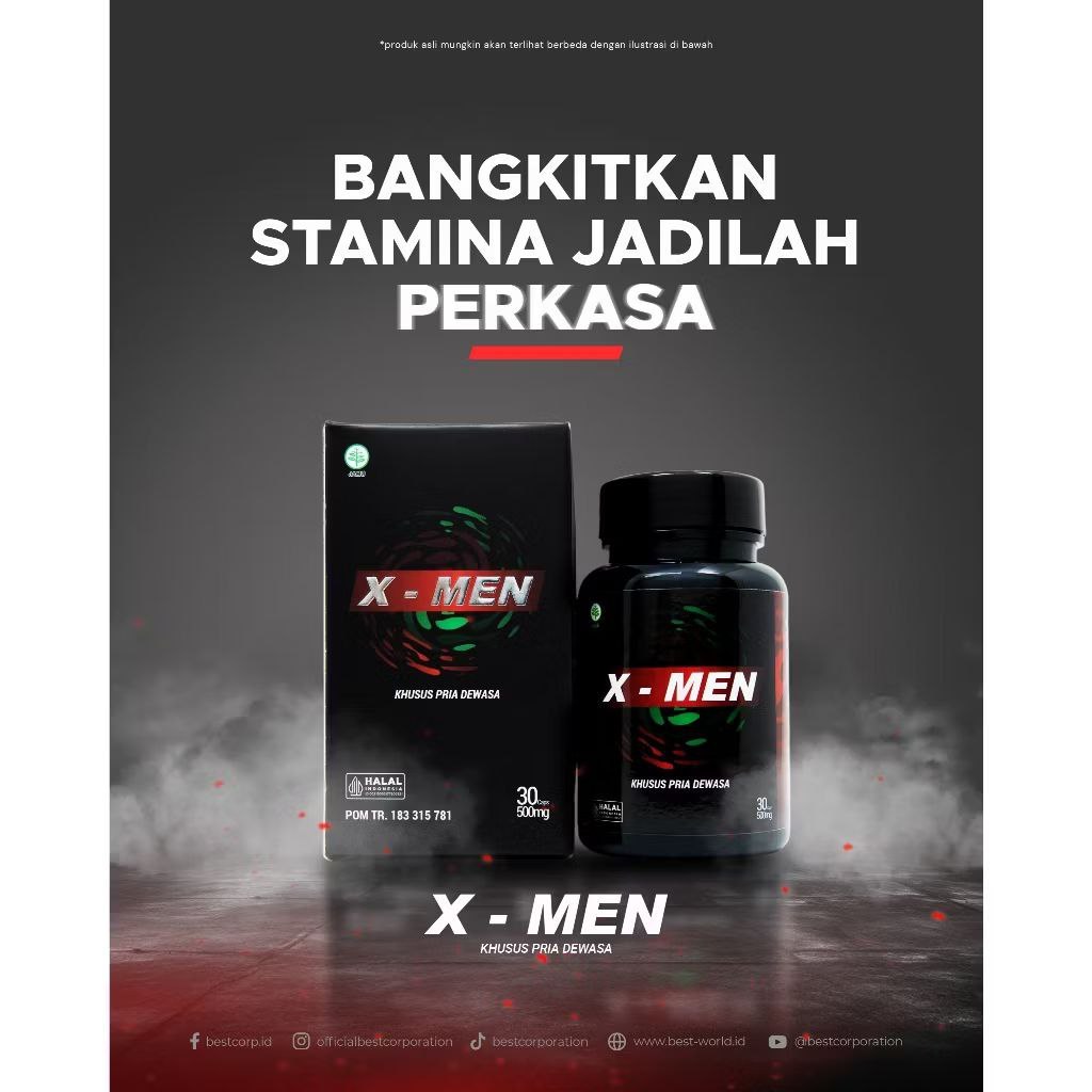 (AFFILIATE) X-MEN - Suplemen Herbal Pria