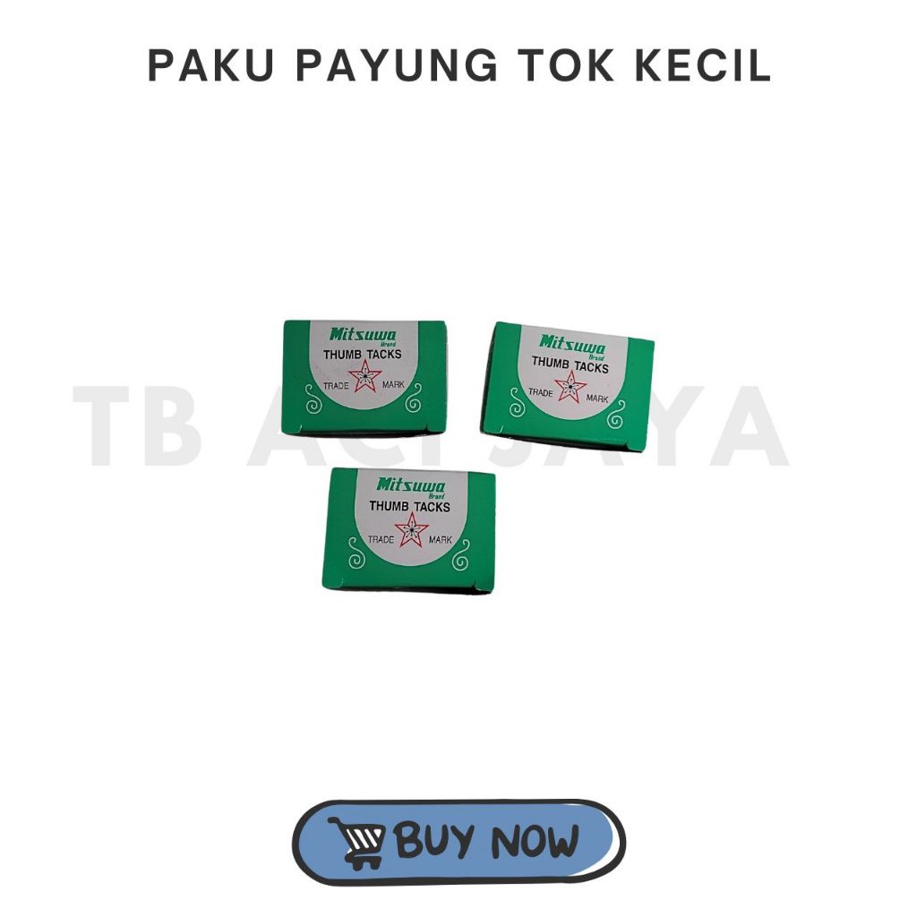 

Paku Payung Kecil 1 Box Kecil Isi 25 Pcs