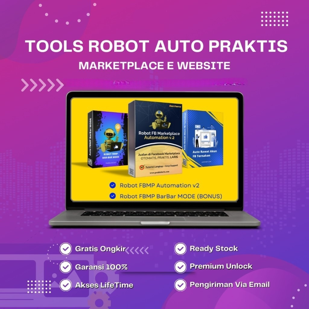 TOOLS ROBOT AUTO PRAKTIS MARKETPLACE LARIS MANIS Termurah