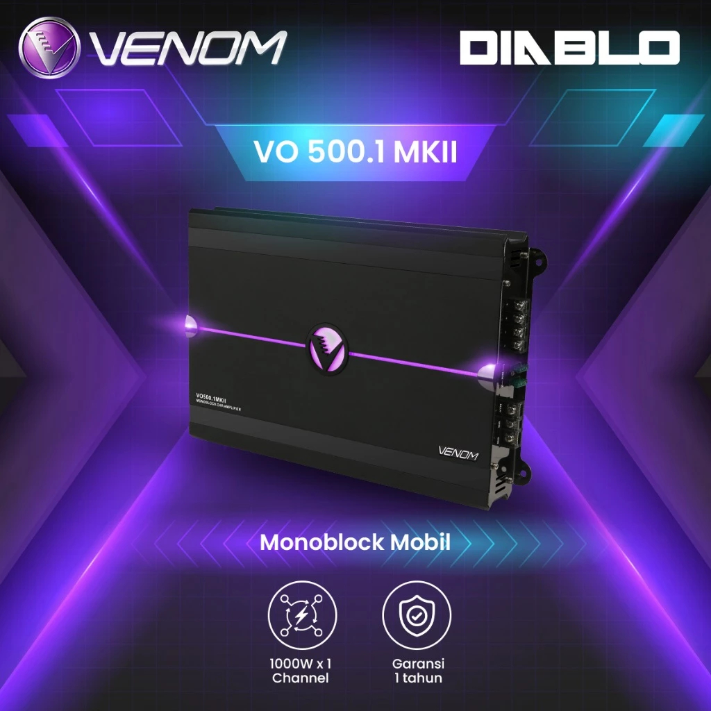 Power Monoblock Venom Diablo VO500.1MKll
