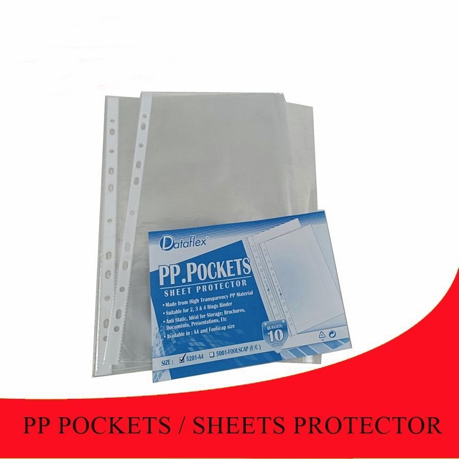 

PP Pocket Sheet Protector A4 isi 10 5201 Dataflex
