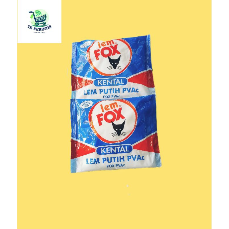 

Lem FOX PUTIH/ Lem Slime/ Kertas/ Kayu/ PVaC 350gram