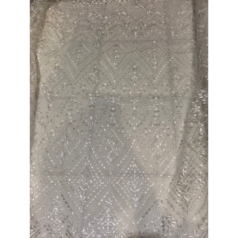 Kain tile gardan motif - kain tile gardan motif bunga - kain tile gardan motif impor az.c