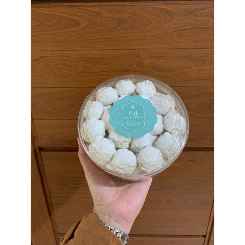 

Kue Kering Putri Salju Original Butter Cookies 500 Gram Vancy Cakes Ready Stok