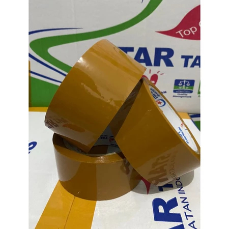 

COD Lakban Isolasi Bening Coklat STAR Tape