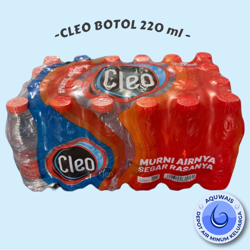 

CLEO BOTOL 220 ml ISI 24 BOTOL MAKASSAR
