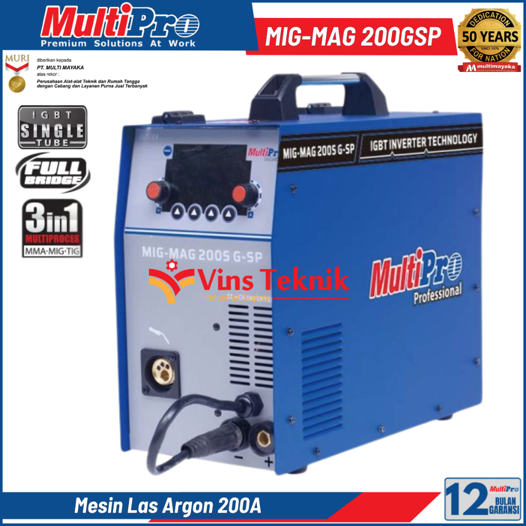 Mesin Las Argon Multipro MIG MAG 200 G-SP Multipro MIG-MAG 200GSP