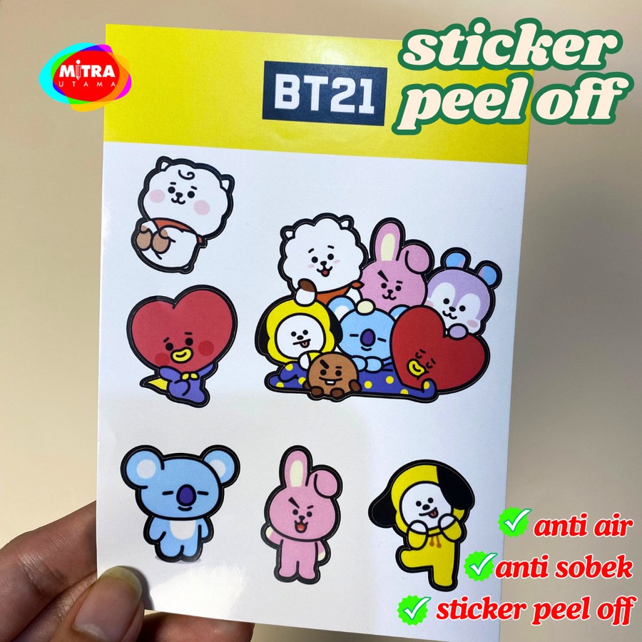 

Sticker Motif lucu murah & anti air | Anti Air & Anti sobek | 4 Design