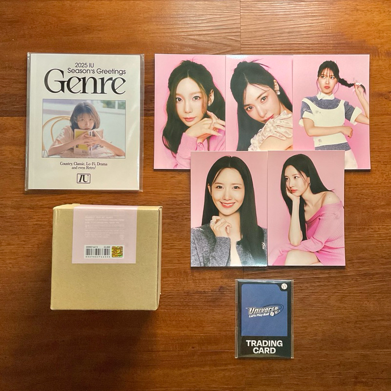 snsd girls' generation soshi iu genre season’s greeting sg25 smtown photo group 30th anniversary pos