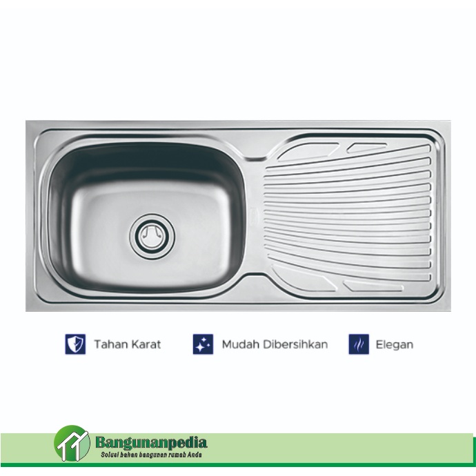 BAK CUCI PIRING ROYAL + SELANG+AFUR / ROYAL KITCHEN SINK