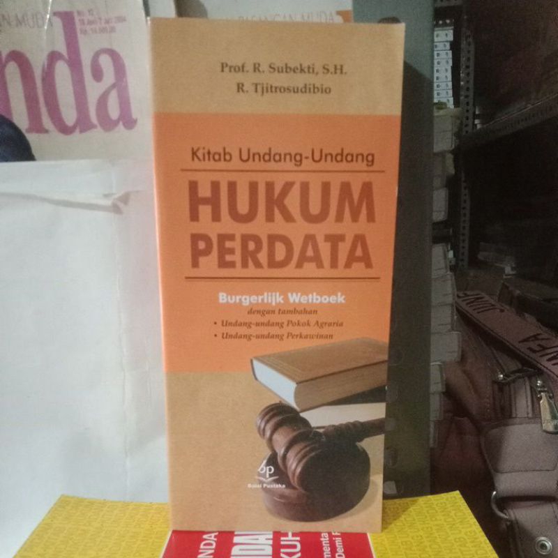 KITAB UNDANG UNDANG HUKUM PERDATA
