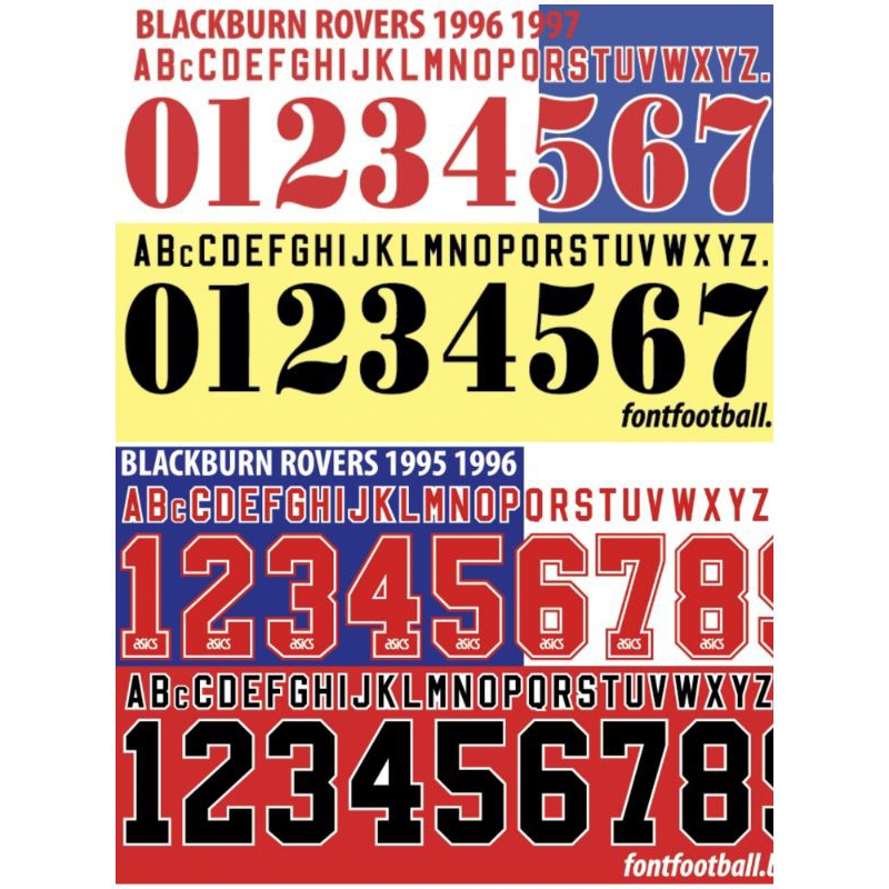NAMESET BLACKBURN ROVERS