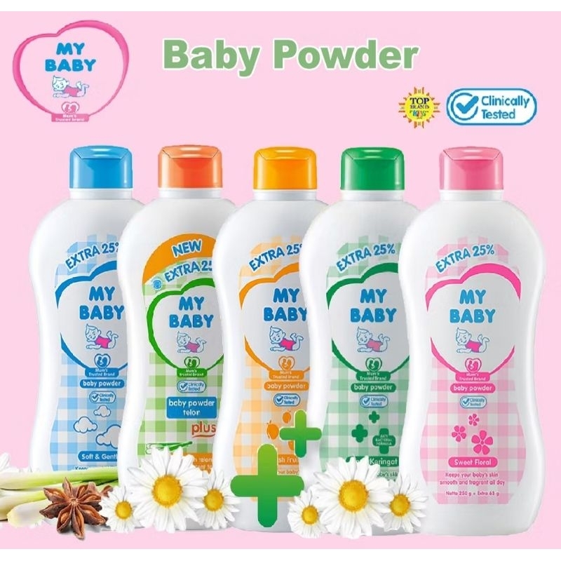 (Kecil) Eceran Bedak My Baby Powder 50gr / Bedak Bayi