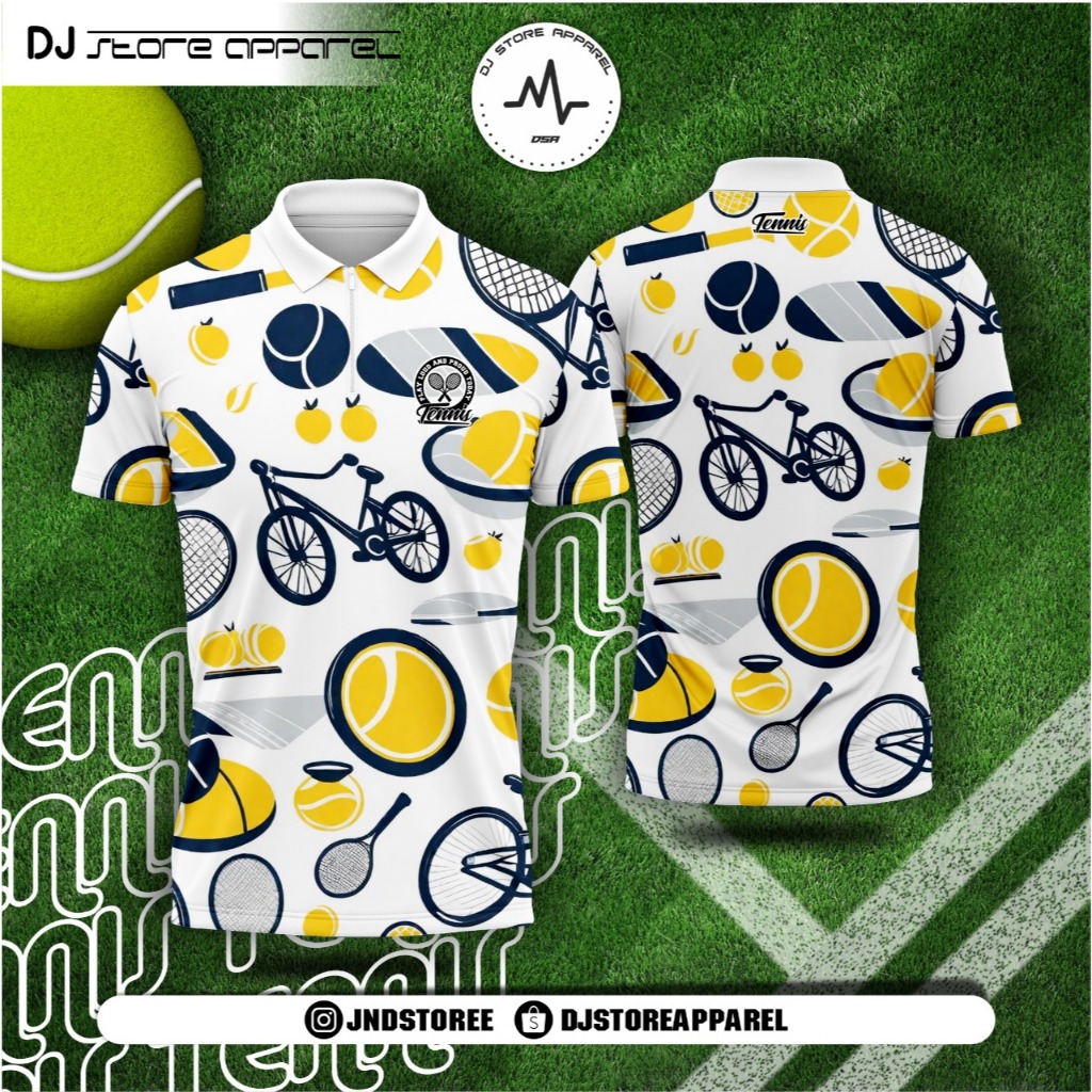 JERSEY TENNIS | JERSEY TENNIS SATUAN | JERSEY TENNIS CUSTOM | BAJU TENNIS | BAJU TENNIS SATUAN | BAJ
