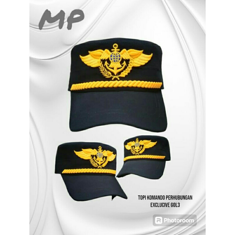 topi komando perhubungan dishub exclucive gol 3