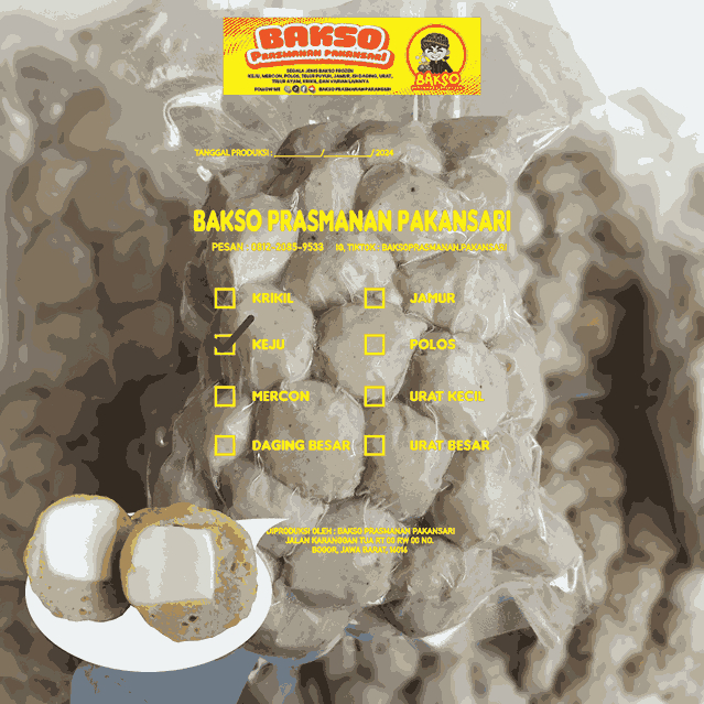 

[BAKSO VIRAL] Bakso Prasmanan Pakansari Isi 50 Butir