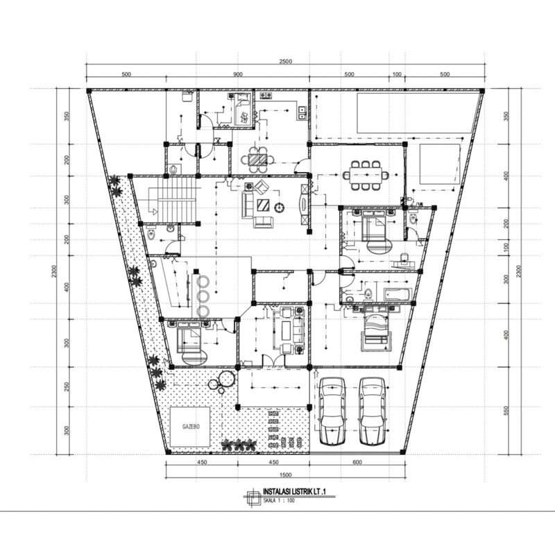 JASA JOKI TUGAS DESAIN DENAH RUMAH & DESAIN INTERIOR