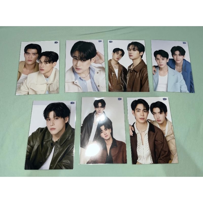 

POSTCARD OFFICIAL GASHA MERCH GMMTV BOOK FAIR BARCODE PERTH SANTA JIMMY SEA SKY SEA KEEN WINNY SATANG