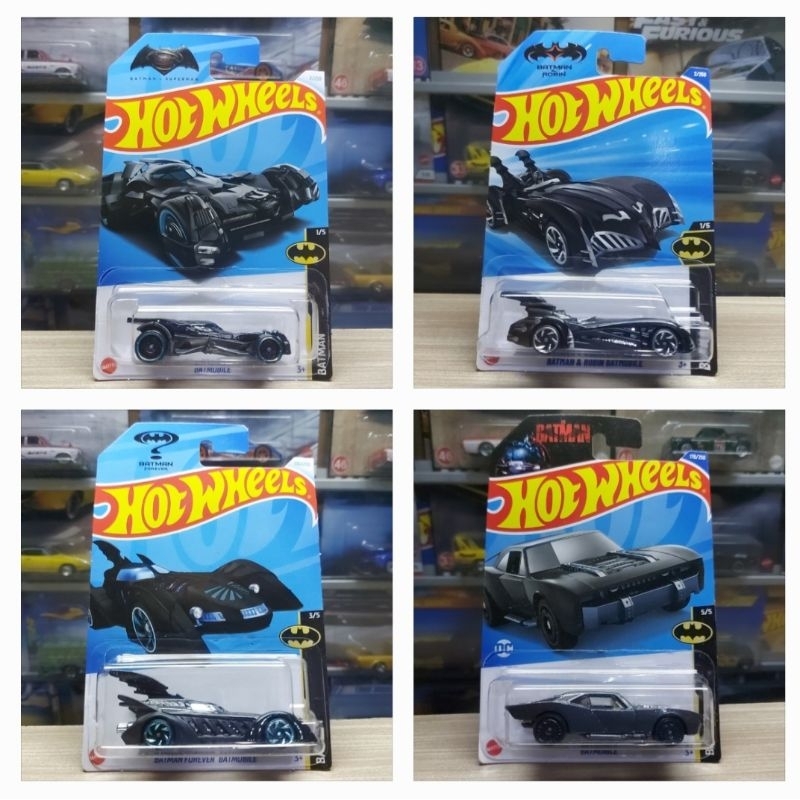 Hot Wheels Album BATMAN - Batmobile - Hotwheels Original