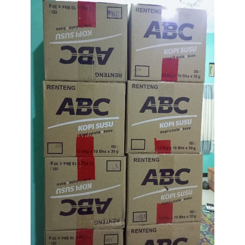 

ABC susu 1 dus isi 12 renceng